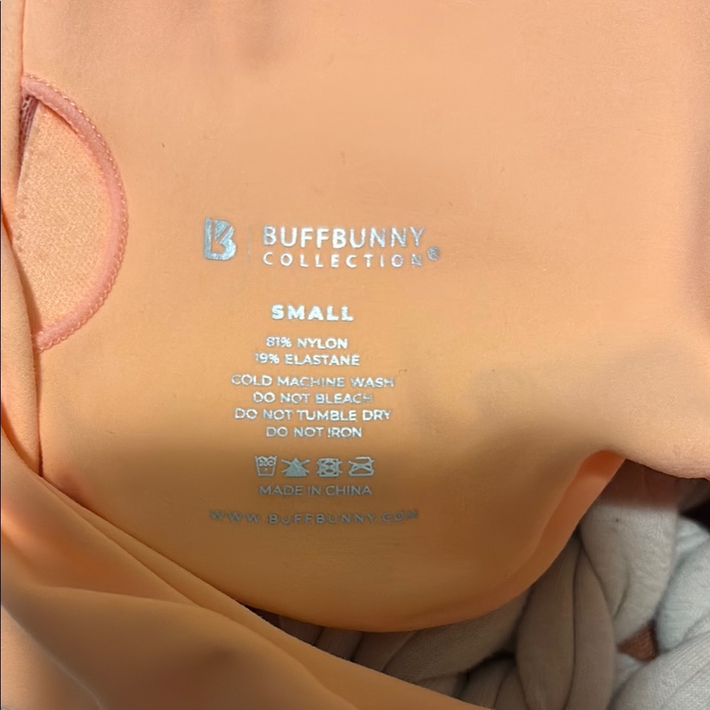 Peach Halter Bikini Top - Picture 3 of 3